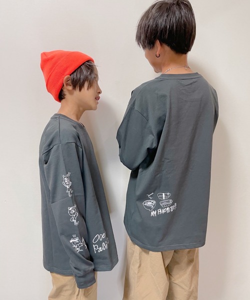 セール】OP/オーピー キッズ ロンT DTEE 583073（Tシャツ/カットソー