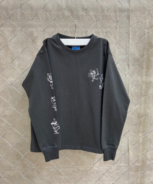 ムラサキスポーツ by RiY（ムラサキスポーツバイアールアイワイ）の「OP/オーピー キッズ ロンT DTEE 583073（Tシャツ/カットソー・キッズ・ホワイト/ブラック・120cm/150cm/110cm/160cm/100cm/140cm/130cm）」の17枚目の写真