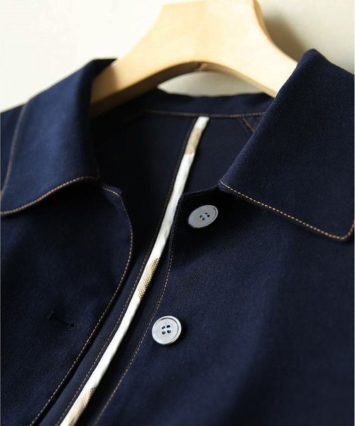 BLANC FICELLE(ブランフィセル)の「デザイン Gジャン(デニムジャケット・レディース・インディゴブルー・M/L/XL/S)」の7枚目の写真