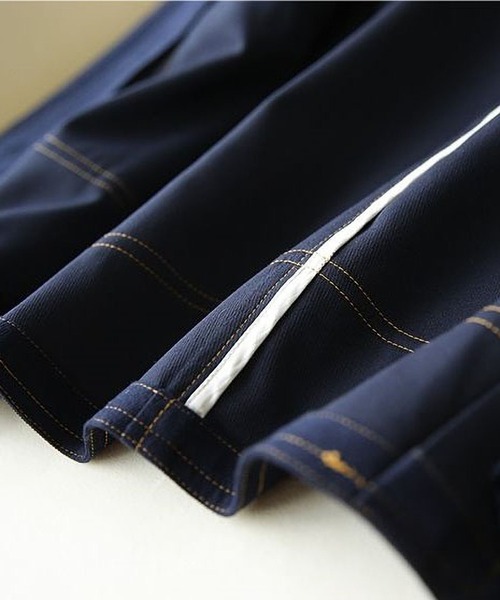 BLANC FICELLE(ブランフィセル)の「デザイン Gジャン(デニムジャケット・レディース・インディゴブルー・M/L/XL/S)」の8枚目の写真