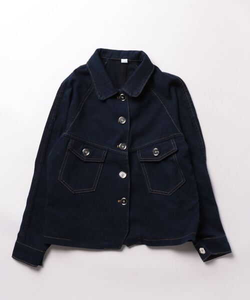 BLANC FICELLE(ブランフィセル)の「デザイン Gジャン(デニムジャケット・レディース・インディゴブルー・M/L/XL/S)」の16枚目の写真