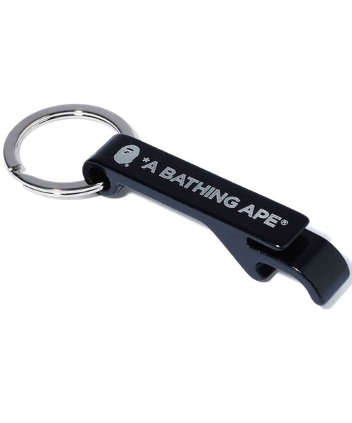 レザー ブラック APEHEAD キーホルダー BAPE☆新品・未使用 BAPE レザー APEHEAD キーホルダー ブラック☆新品・未使用 メンズ