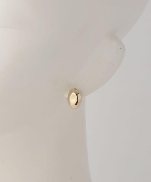 BEAUTY&YOUTH UNITED ARROWS（ビューティーアンドユースユナイテッドアローズ）の「オーバル ピアス（ピアス（両耳用）・レディース・ゴールド/シルバー・FREE）」の7枚目の写真