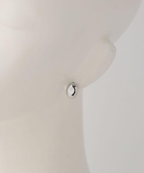 BEAUTY&YOUTH UNITED ARROWS（ビューティーアンドユースユナイテッドアローズ）の「オーバル ピアス（ピアス（両耳用）・レディース・ゴールド/シルバー・FREE）」の9枚目の写真