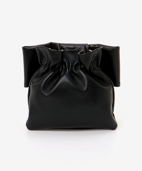 le.coeur blanc（ルクールブラン）の「リボンショルダーバッグ（ショルダーバッグ・レディース・ブラック・FREE）」の15枚目の写真