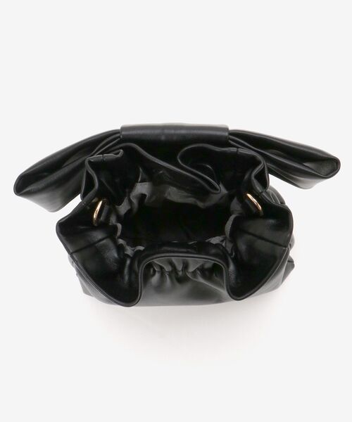 le.coeur blanc（ルクールブラン）の「リボンショルダーバッグ（ショルダーバッグ・レディース・ブラック・FREE）」の17枚目の写真