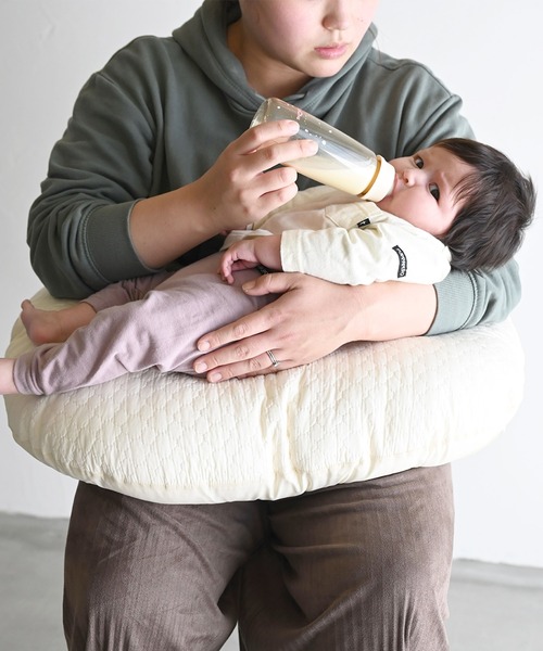 PUPPAPUPO（プッパプーポ）の「授乳クッション カバー 【イブル モロッカン】（授乳ケープ/授乳クッション・レディース・グレー/アイボリー/ベージュ・FREE）」の6枚目の写真