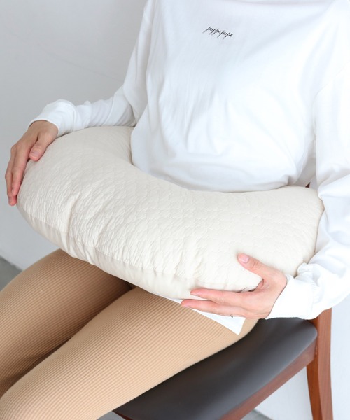 PUPPAPUPO（プッパプーポ）の「授乳クッション カバー 【イブル モロッカン】（授乳ケープ/授乳クッション・レディース・グレー/アイボリー/ベージュ・FREE）」の13枚目の写真