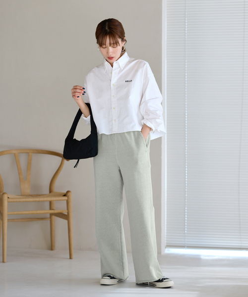 あなたにおすすめの商品 セール】コットンオックスB.Dショートシャツ（シャツ/ブラウス トップス