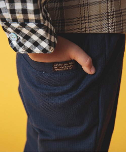 BREEZE（ブリーズ）の「【セットアップ可】フォーマルパンツ（スーツパンツ・キッズ・ネイビー/ベージュ・100/90/130/110/120）」の15枚目の写真