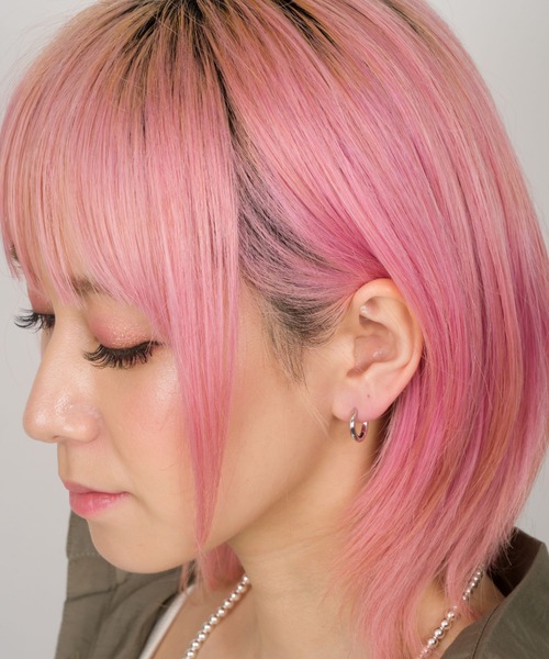 TOM WOOD(トムウッド)の「【TOMWOOD】Classic Hoop Small クラシックフープ スモール シルバー ピアス(ピアス(両耳用)・レディース・シルバー・FREE)」の5枚目の写真