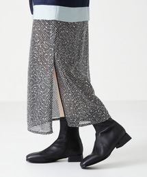 NICAL | 【本革】【NICAL】変形ヒールストレッチブーツ/34413(ブーツ)