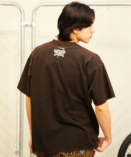 LURKING CLASS（ラーキングクラス）の「【ムラサキスポーツ限定】LURKING CLASS/ラーキングクラス フロントプリント オーバーサイズ半袖Tシャツ ST24STM17/ST24STM18/ST24STM19（Tシャツ/カットソー・メンズ・ブラック/ブラック系その他2/ブラック系その他・M/L/XL）」の8枚目の写真