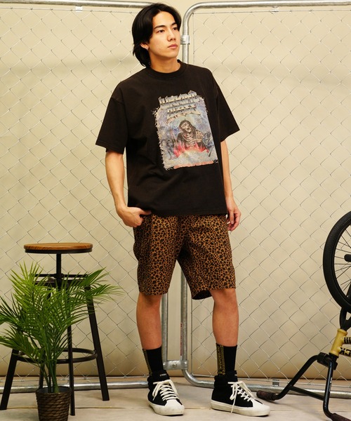LURKING CLASS（ラーキングクラス）の「【ムラサキスポーツ限定】LURKING CLASS/ラーキングクラス フロントプリント オーバーサイズ半袖Tシャツ ST24STM17/ST24STM18/ST24STM19（Tシャツ/カットソー・メンズ・ブラック/ブラック系その他2/ブラック系その他・M/L/XL）」の15枚目の写真