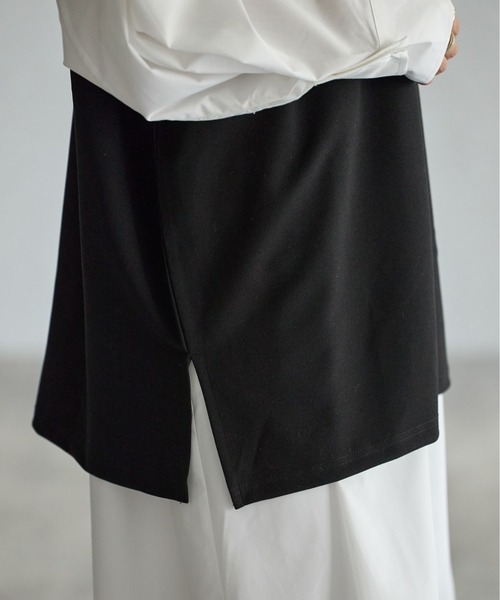 each（イーチ）の「【アンサンブルセット】Vネックベスト＋プチハイネックプルオーバー（アンサンブル・レディース・ブラック/グレー/ベージュ・FREE）」の11枚目の写真