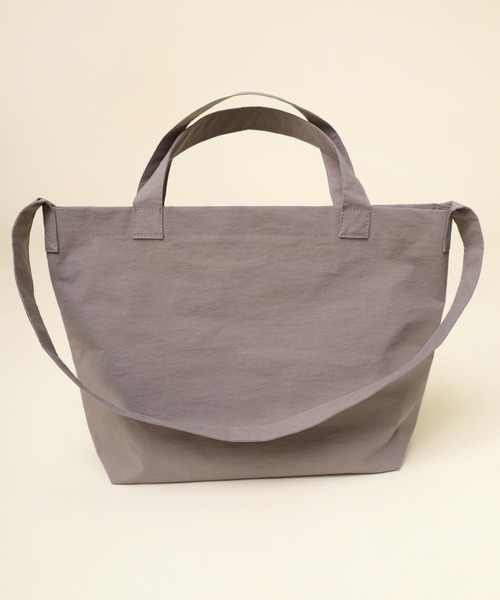 RNA-N（アールエヌエーエヌ）の「E4975 リサイクルナイロン撥水２ＷＡＹショルダー（ショルダーバッグ・レディース・グレー/ナチュラル/ブラック・FREE）」の15枚目の写真