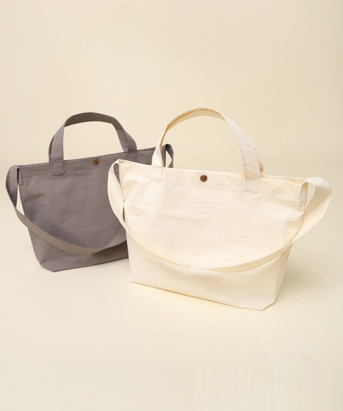 RNA-N（アールエヌエーエヌ）の「E4975 リサイクルナイロン撥水２ＷＡＹショルダー（ショルダーバッグ・レディース・グレー/ナチュラル/ブラック・FREE）」の22枚目の写真