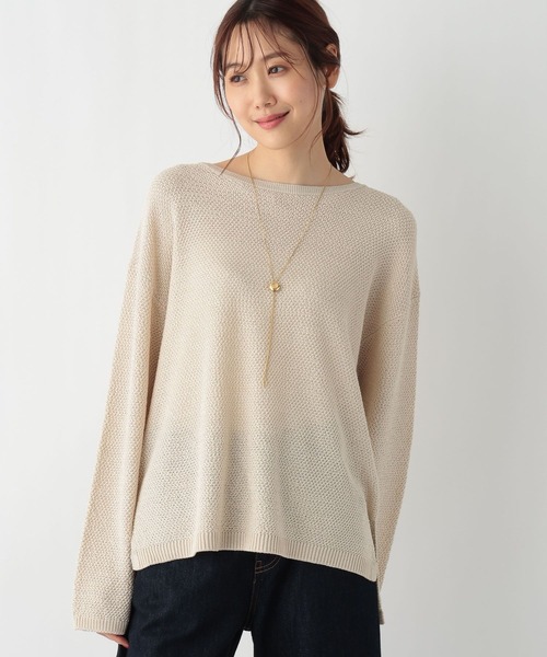 ノーブル　カノコ　プルオーバー Noble（ノーブル）の「《追加》ペーパーヤーン カノコショート丈