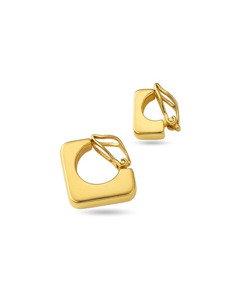 AFFECT(アフェクト)の「Square Earring(S)(イヤリング・レディース・シルバー/ゴールド・FREE)」の3枚目の写真
