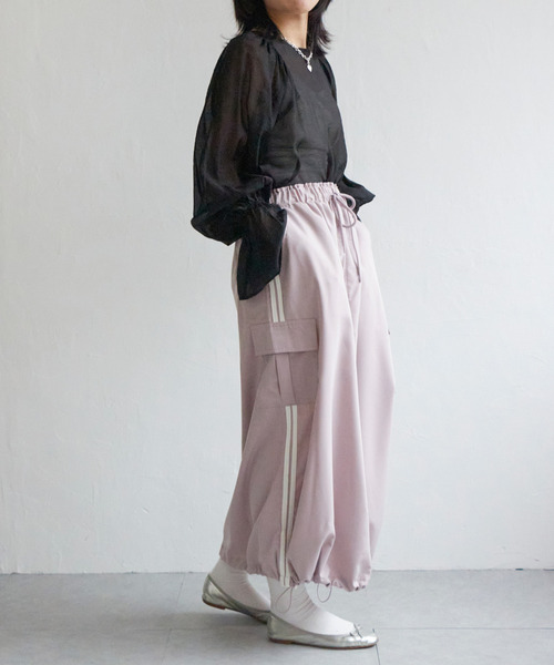 VENCEEXCHANGE（ヴァンスエクスチェンジ）の「ポプリンカーゴスカート（スカート・レディース・チャコールグレー/ブラック/グリーン/ピンク系/その他1/その他2/カーキ・FREE）」の12枚目の写真