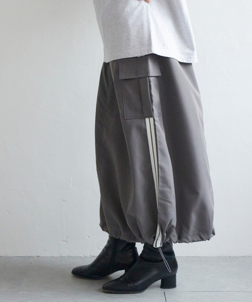 VENCEEXCHANGE（ヴァンスエクスチェンジ）の「ポプリンカーゴスカート（スカート・レディース・チャコールグレー/ブラック/グリーン/ピンク系/その他1/その他2/カーキ・FREE）」の15枚目の写真