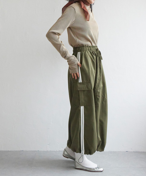 VENCEEXCHANGE（ヴァンスエクスチェンジ）の「ポプリンカーゴスカート（スカート・レディース・チャコールグレー/ブラック/グリーン/ピンク系/その他1/その他2/カーキ・FREE）」の20枚目の写真