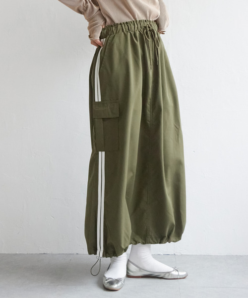 VENCEEXCHANGE（ヴァンスエクスチェンジ）の「ポプリンカーゴスカート（スカート・レディース・チャコールグレー/ブラック/グリーン/ピンク系/その他1/その他2/カーキ・FREE）」の17枚目の写真