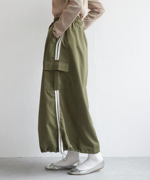 VENCEEXCHANGE（ヴァンスエクスチェンジ）の「ポプリンカーゴスカート（スカート・レディース・チャコールグレー/ブラック/グリーン/ピンク系/その他1/その他2/カーキ・FREE）」の18枚目の写真