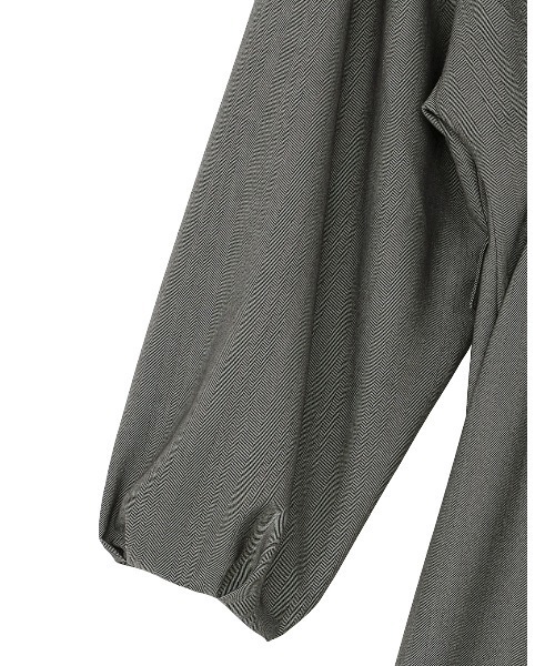 Ameri（アメリ）の「2WAY HERRINGBONE JACKET DRESS（ワンピース