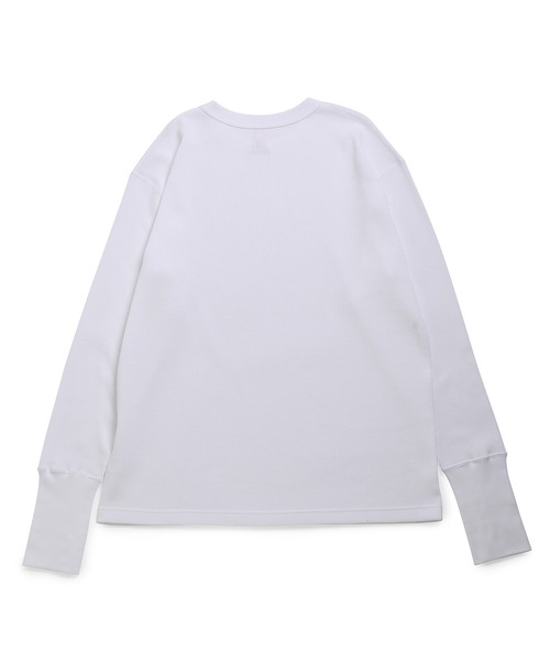 BIOTOP（ビオトープ）の「Hanes EX OG PREMIUM CT THERMAL CN PO（Tシャツ/カットソー・メンズ・ブラック/ホワイト・L/XL/M）」の5枚目の写真