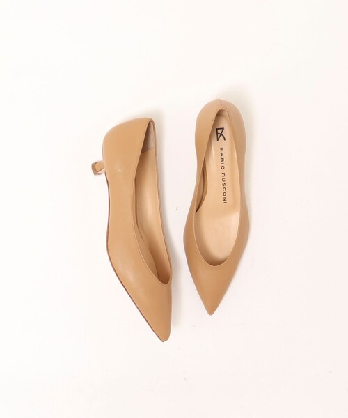 FABIO RUSCONI（ファビオルスコーニ）の「【FABIO RUSCONI/ファビオルスコーニ】プレーンパンプス（パンプス・レディース・ブラック/サックスブルー/ベージュ/ゴールド・36/37/38）」の3枚目の写真