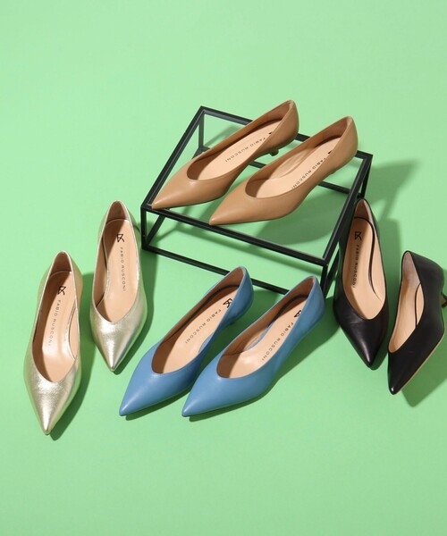 FABIO RUSCONI（ファビオルスコーニ）の「【FABIO RUSCONI/ファビオルスコーニ】プレーンパンプス（パンプス・レディース・ブラック/サックスブルー/ベージュ/ゴールド・36/37/38）」の13枚目の写真