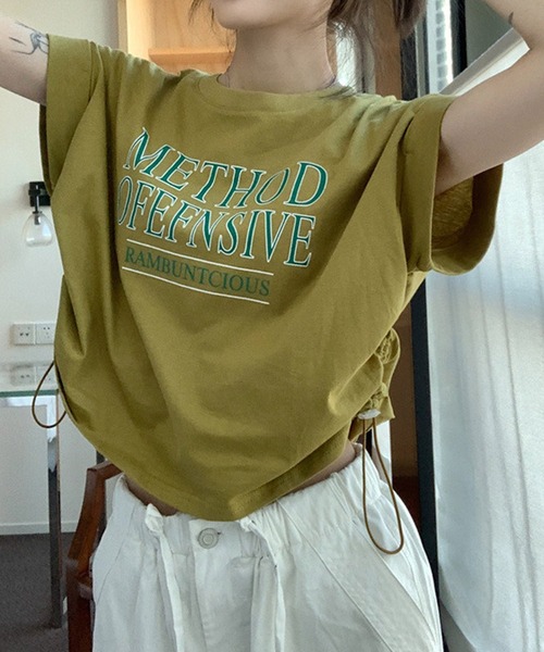 シャーク柄モチーフロゴTシャツ&ショートパンツ he62324_1.jpg