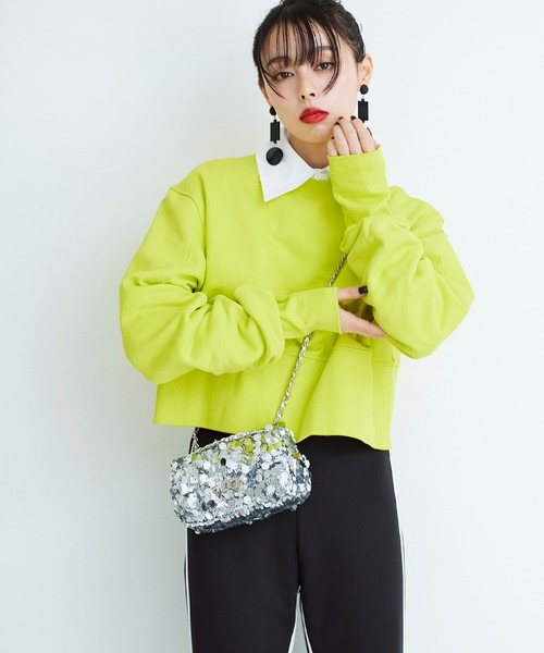 Narcissus（ナルシス）の「【Narcissus】スパンコールバッグ（ショルダーバッグ・レディース・シルバー・FREE）」の3枚目の写真