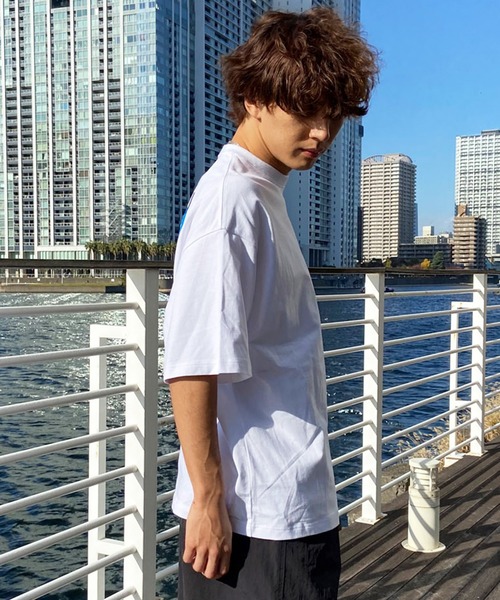 NEW ERA(ニューエラ)の「NEW ERA/ニューエラ 半袖Tシャツ バックプリント 14121861/14121862/14121863(Tシャツ/カットソー・メンズ・ブラック/ストーン/ホワイト・M/L/XL/2XL)」の7枚目の写真