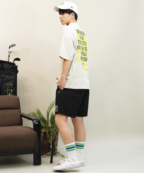 NEW ERA(ニューエラ)の「NEW ERA/ニューエラ 半袖Tシャツ バックプリント 14121861/14121862/14121863(Tシャツ/カットソー・メンズ・ブラック/ストーン/ホワイト・M/L/XL/2XL)」の17枚目の写真