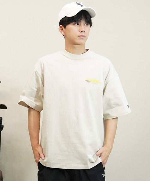 NEW ERA/ニューエラ 半袖Tシャツ バックプリント 14121861/14121862