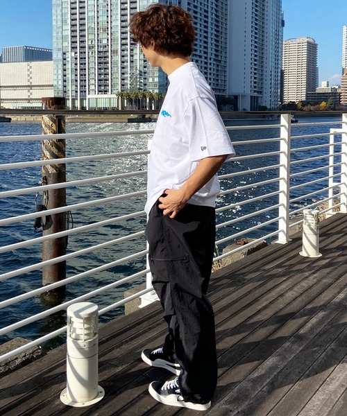 NEW ERA(ニューエラ)の「NEW ERA/ニューエラ 半袖Tシャツ バックプリント 14121861/14121862/14121863(Tシャツ/カットソー・メンズ・ブラック/ストーン/ホワイト・M/L/XL/2XL)」の9枚目の写真