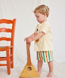 Baby Vertical Stripes woven shorts