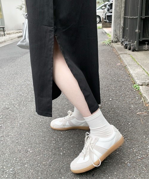 SHEPP(シープ)の「キーネック シアースリーブ きれいめワンピース(ワンピース・レディース・ブラック/アイボリー・M/L)」の18枚目の写真