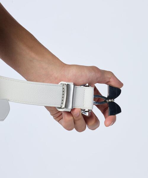 UNDER ARMOUR（アンダーアーマー）の「UAロゴ バックル ベルト（ゴルフ/メンズ）（ベルト・メンズ・ホワイト・ONESIZE）」の2枚目の写真