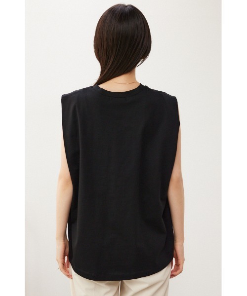 crie conforto（クリーコンフォルト）の「ショルダータックプルオーバー（Tシャツ/カットソー・レディース・ホワイト/レッド/ブラック・FREE）」の16枚目の写真