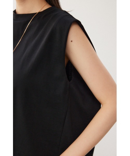 crie conforto（クリーコンフォルト）の「ショルダータックプルオーバー（Tシャツ/カットソー・レディース・ホワイト/レッド/ブラック・FREE）」の18枚目の写真