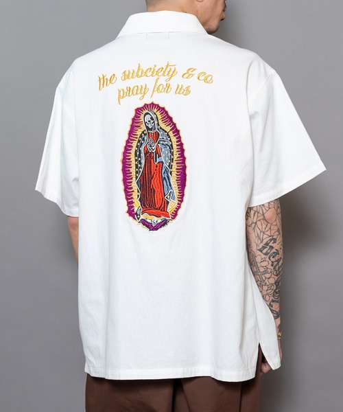 【セール】EMBROIDERY MARIA SHIRT(シャツ/ブラウス)|Subciety(サブサエティ)