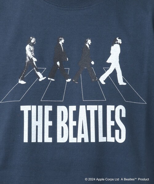 GOOD ROCK SPEED（グッドロックスピード）の「【Good Rock Speed/グッドロックスピード】THE BEATLES  / abbey road / ビートルズ / プリントTシャツ（Tシャツ/カットソー・メンズ・ホワイト/スミクロ/ブルー系その他・L/S/M）」の20枚目の写真