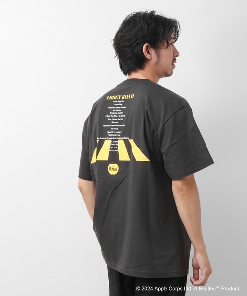GOOD ROCK SPEED（グッドロックスピード）の「【Good Rock Speed/グッドロックスピード】THE BEATLES  / abbey road / ビートルズ / プリントTシャツ（Tシャツ/カットソー・メンズ・ホワイト/スミクロ/ブルー系その他・L/S/M）」の16枚目の写真