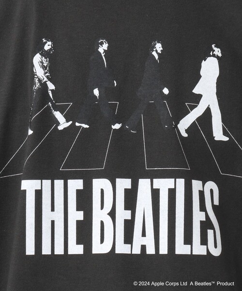 GOOD ROCK SPEED（グッドロックスピード）の「【Good Rock Speed/グッドロックスピード】THE BEATLES  / abbey road / ビートルズ / プリントTシャツ（Tシャツ/カットソー・メンズ・ホワイト/スミクロ/ブルー系その他・L/S/M）」の9枚目の写真