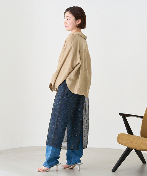 IENA（イエナ）の「ラミーリヨセルショートシャツ（シャツ