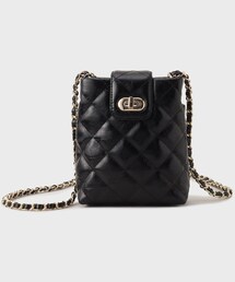 OPAQUE.CLIP | キルティングデザインチェーンミニショルダーバッグ(ショルダーバッグ)