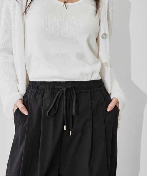cloenc(クロエンス)の「◆【手洗い可】ワークテーパードパンツ(その他パンツ・レディース・カーキ/ブラック/ベージュ・03/02/01)」の8枚目の写真